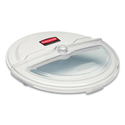 RCPFG9G7800WHT ProSave Sliding Lid Conversion Kit for Brute Containers, 23.5" Diameter x 5.25" h, White, Plastic