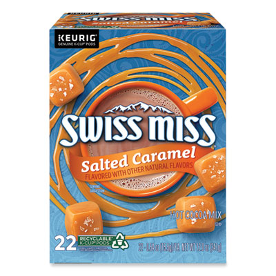 SWM5000369264 Salted Caramel Hot Cocoa K-Cups, 22/Box KEURIG DR PEPPER