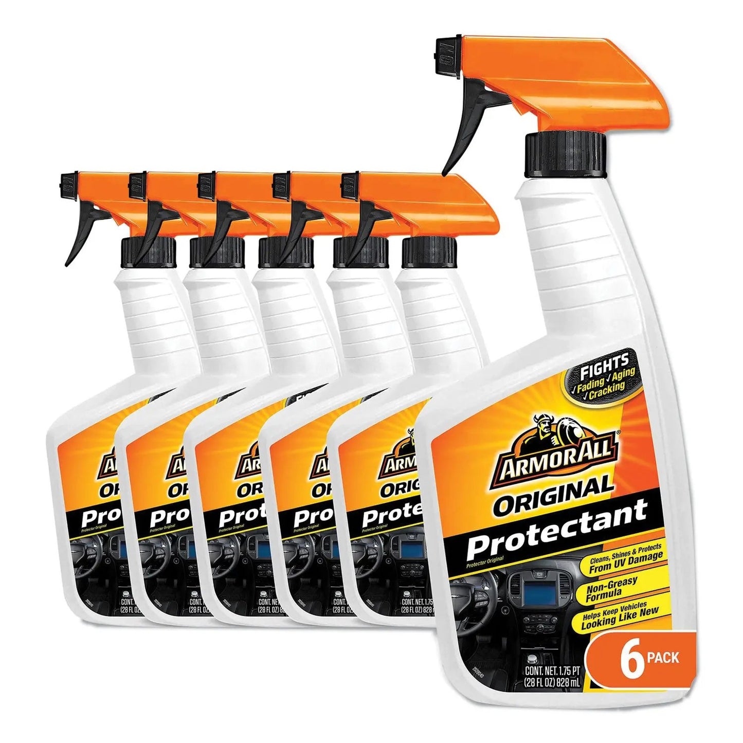 ARM10228CT Original Protectant, 28 Oz Spray Bottle, 6/carton Armor All