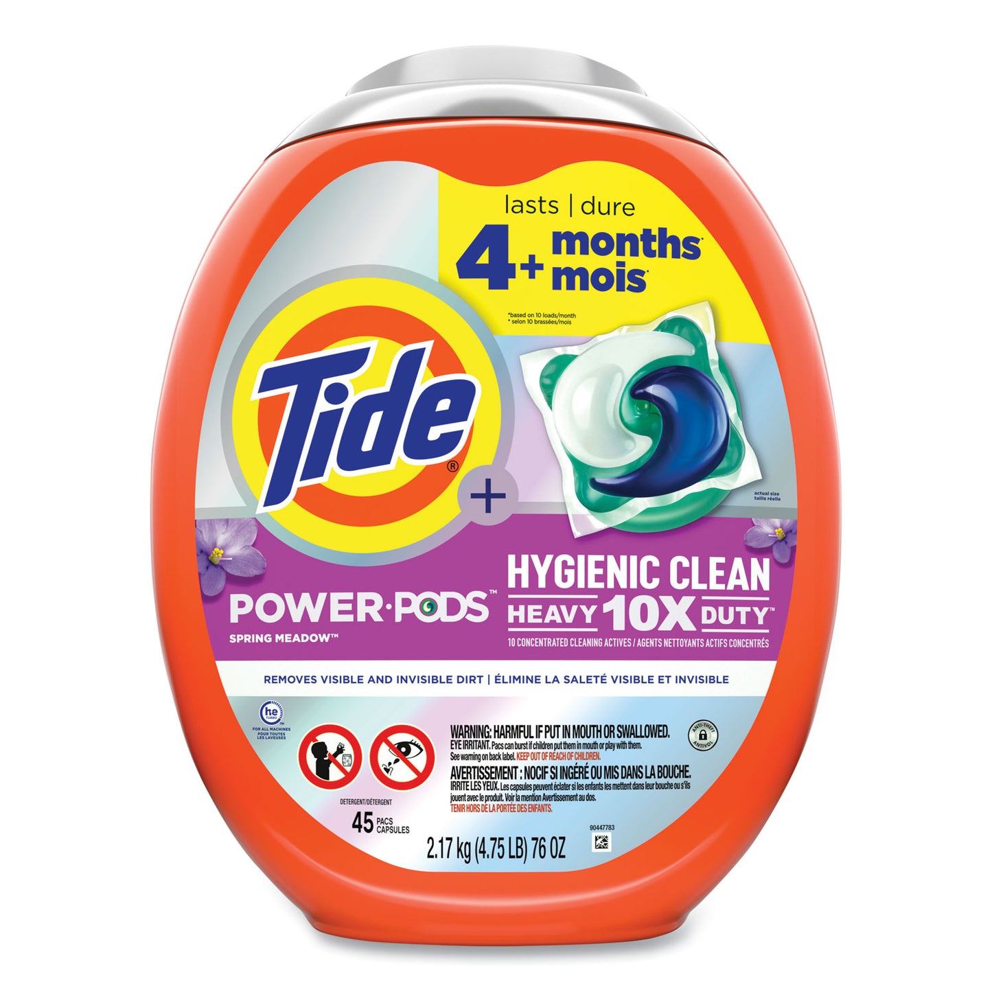 PGC09493 DETERGENT,TIDE,PP,SM,4-45