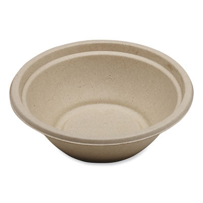 WORBOSCU24LFP Fiber Bowls, 24 oz, 7.4 x 7.4 x 2.3, Natural, Paper, 500/Carton WORLD CENTRIC