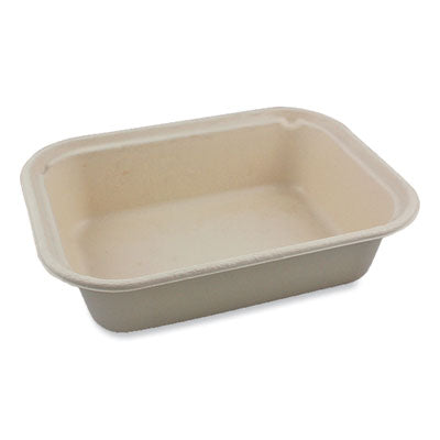 WORTRSC60LFP Fiber Containers, 60 oz, 7.5 x 9.8 x 2.7, Natural, Paper, 400/Carton