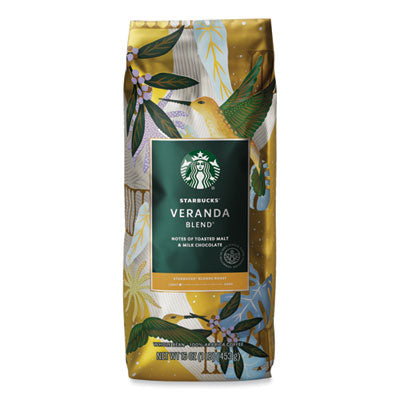 SBK12523486 Veranda Blend Coffee, Whole Bean, 1 lb Bag STARBUCKS COFFEE COMPANY