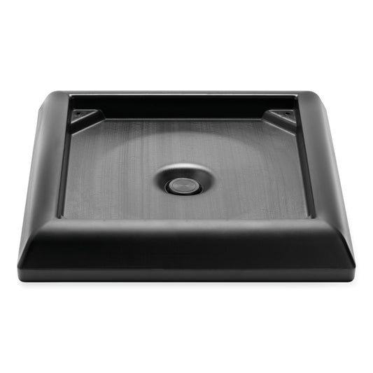 RCP9177BLA Ranger Weight Base, 24.5" x 24.5", Black