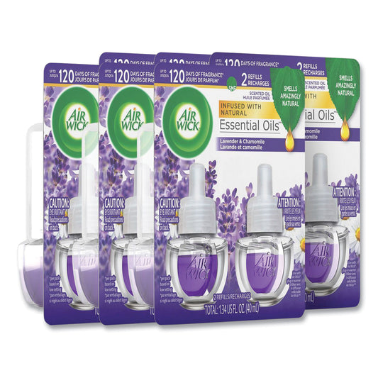 RAC78473CT Scented Oil Refill, Lavender and Chamomile, 0.67 oz, 2/Pack, 6 Packs/Carton