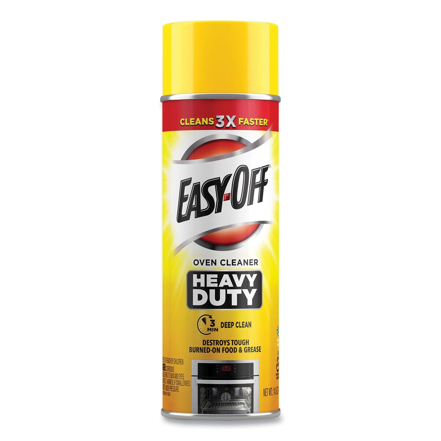 RAC87979 Heavy Duty Oven Cleaner, Fresh Scent, Foam, 14.5 Oz Aerosol Spray EASY-OFF