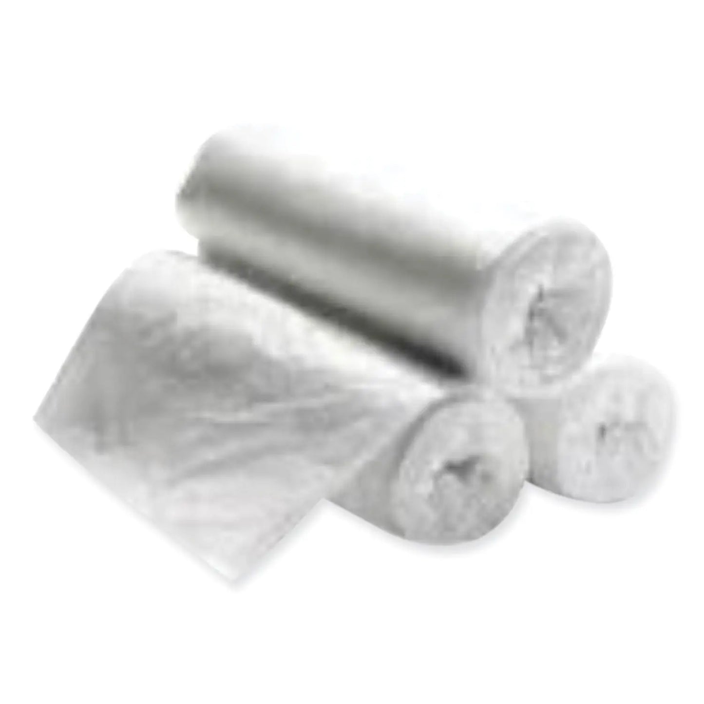 GENVNR434814N High Density Can Liners, 56 gal, 14 mic, 43" x 46", Natural, Interleaved Roll, 25 Bags/Roll, 8 Rolls/Carton GEN