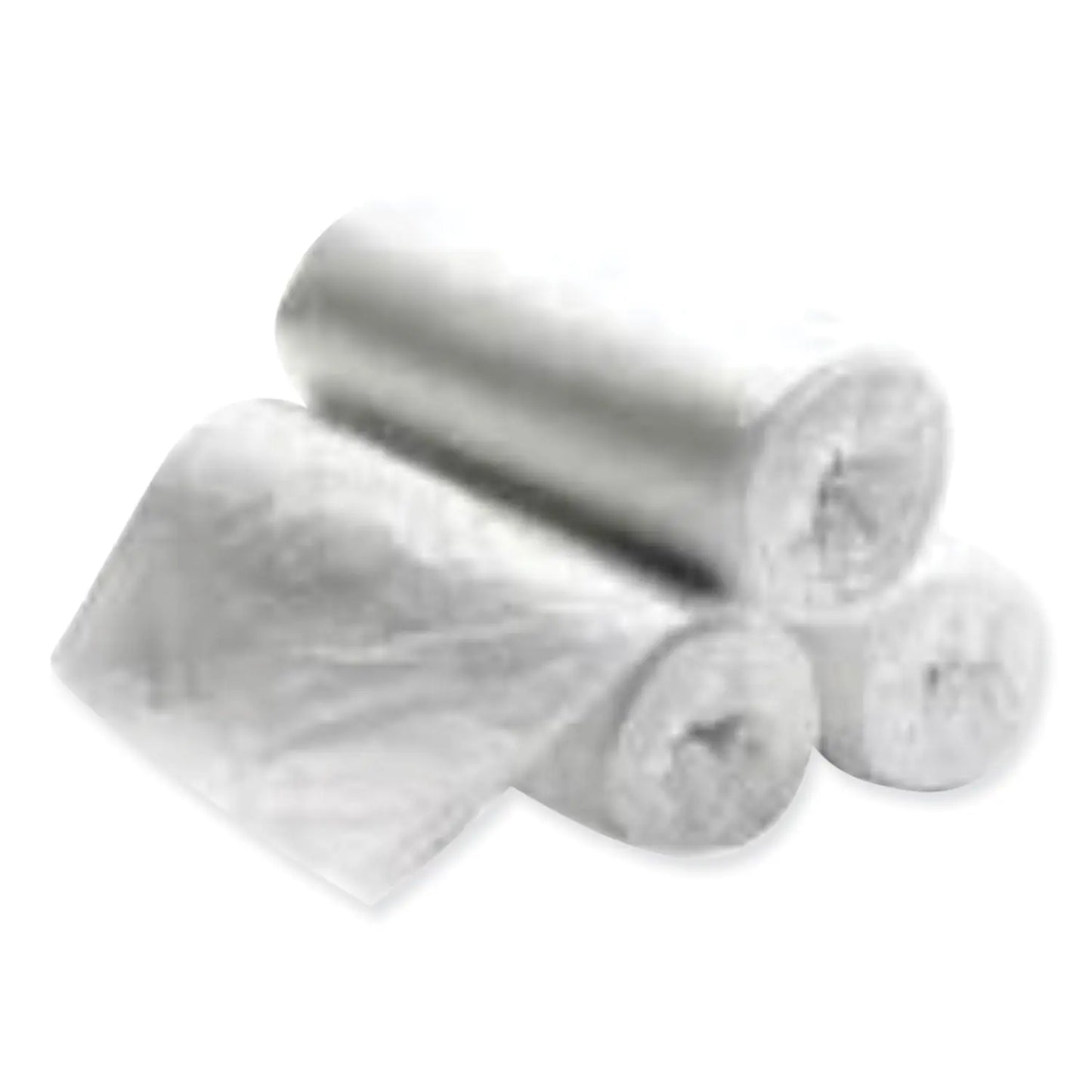 GENVNR243308N High Density Can Liners, 16 gal, 8 mic, 24" x 31", Natural, Interleaved Roll, 50 Bags/Roll, 20 Rolls/Carton GEN