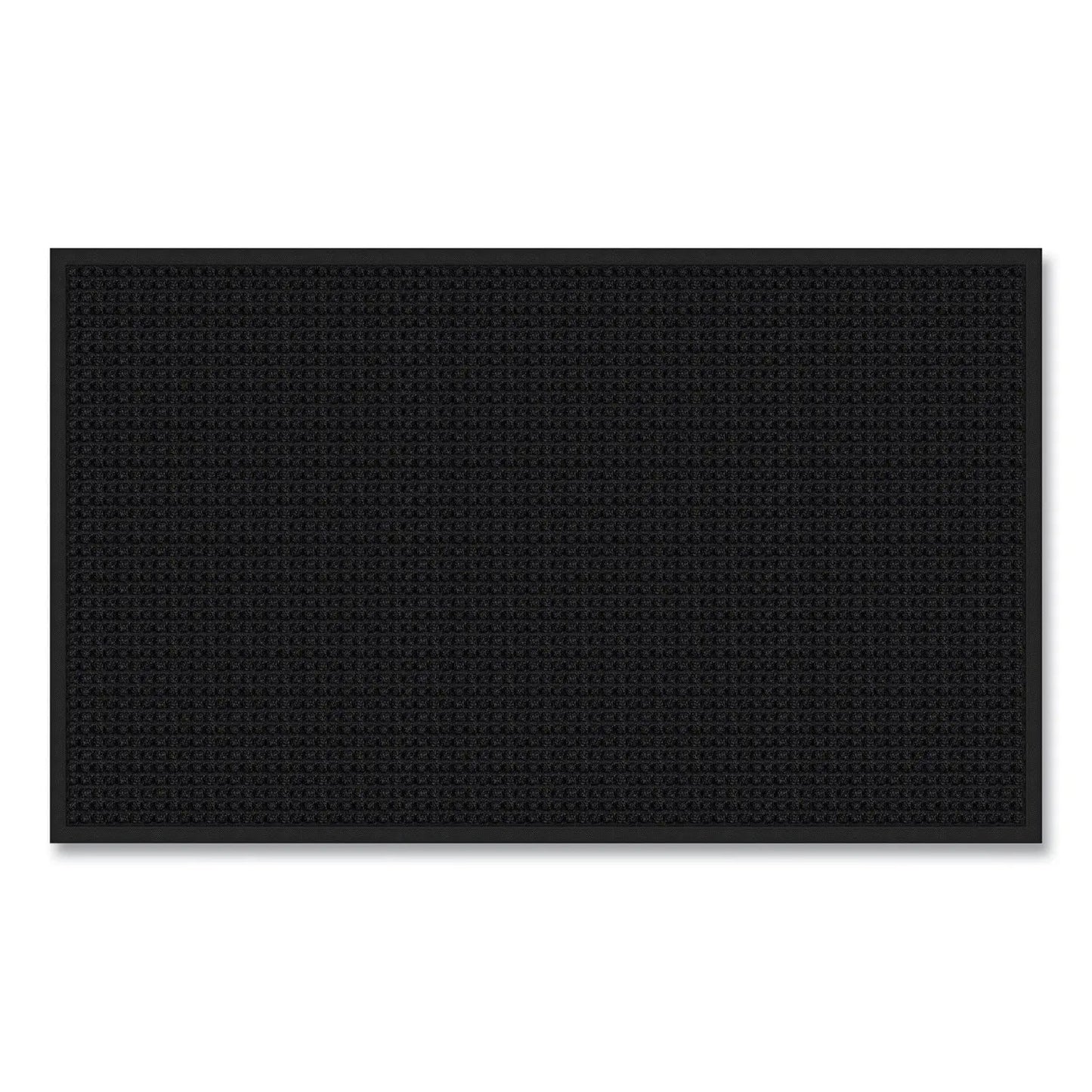 APH022023 Absorba Select Entry Mat, Rectangular, Pepper/Black Crush-Resistant Needle-Punched Surface, 48" x 72" Apache Mills