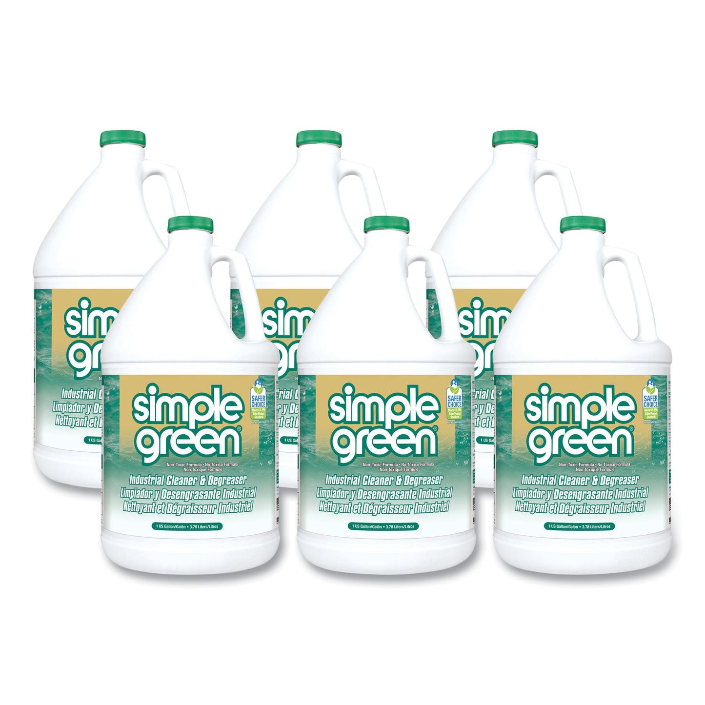 SMP13005CT Industrial Cleaner and Degreaser, Concentrated, 1 Gallon Bottle, 6/Carton Simple Green