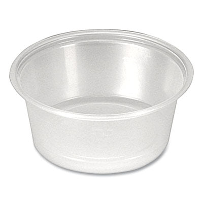 FABPPC150 Portion Cups, 1.5 oz, Plastic, Clear, 250/Sleeve, 10 Sleeves/Carton