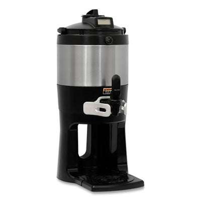 BUN427000200 ThermoFresh Server, 128 oz, Silver/Black