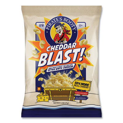 GRR32400002 Cheddar Blast, Cheddar Cheese, 0.75 oz Bag, 16/Carton