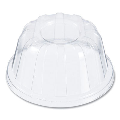 DCC20HDLC D-T Sundae/Cold Cup Lids, Fits 5 oz to 32 oz Cold Cups, Plastic, Clear, 50/Pack, 20 Packs/Carton DART