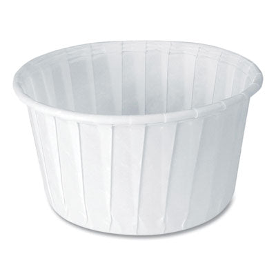 SCC550 Paper Portion Cups, 5.5 oz, White, 250/Bag, 20 Bags/Carton