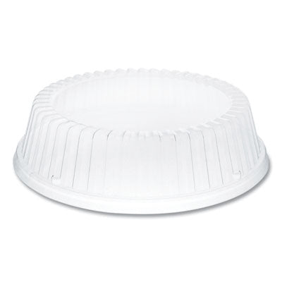 DCCCL9P Dome Covers for Dinnerware, For 9" Foam Plates, Clear, Plastic, 125/Bag, 4 Bags/Carton