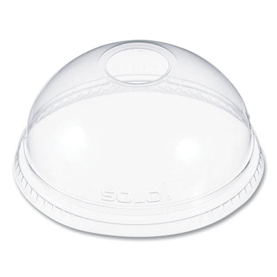 DCCDLR626PK Ultra Clear Dome Cold Cup Lids, Fits 16 oz to 24 oz Cold Cups, Plastic, Clear, 100/Pack DART