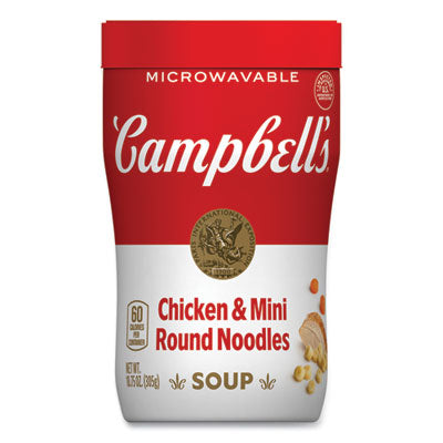 GRR35100007 Soup On The Go Chicken with Mini Noodles, 10.75 oz Cup, 8/Carton