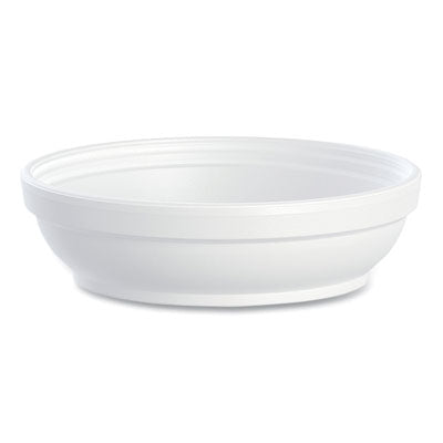 DCC5B20 Insulated Foam Bowls, 5 Oz, White, 50/pack, 20 Packs/carton