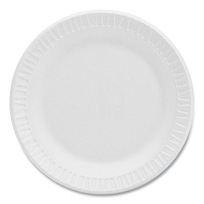 DCC6PWCR Concorde Foam Plate, 6" dia, White, 1,000/Carton DART