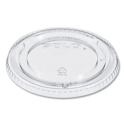 DCC626TP PETE Plastic Flat Cold Cup Lids, Fits 12 oz to 24 oz Cold Cups, Clear, 1,000/Carton