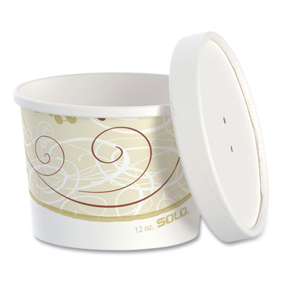 SCCKHSB12ASYM Flexstyle Double Poly Food Combo Packs, 12 oz, Symphony, Paper, 250/Carton