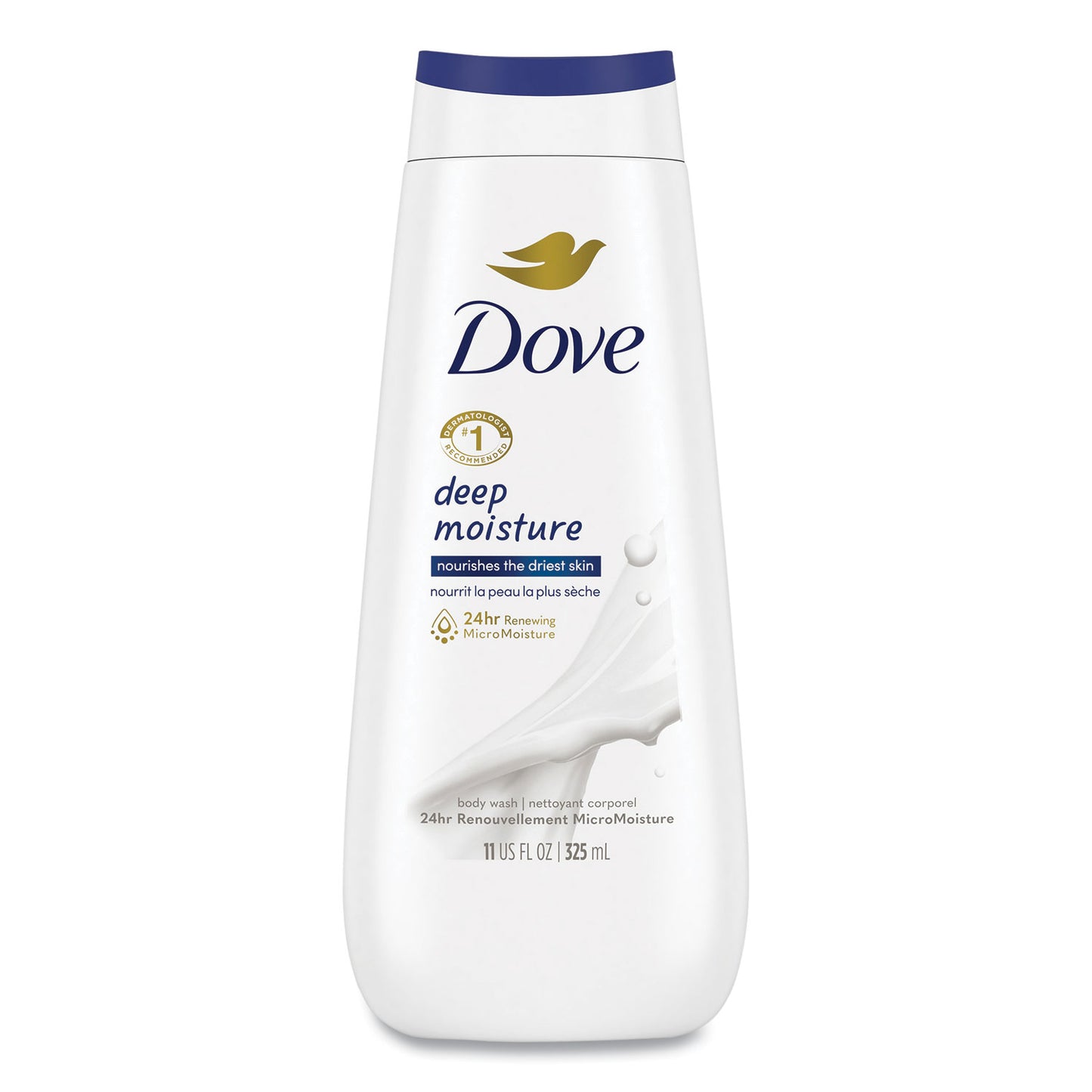 DVOCB123410 Dove Body Wash Deep Moisture, 11 oz, 6/Carton