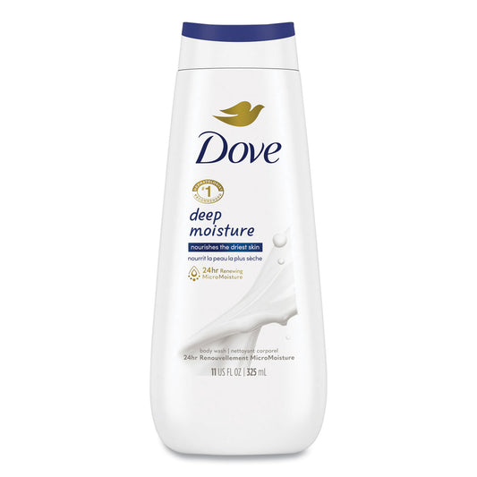 DVOCB123410 Dove Body Wash Deep Moisture, 11 oz, 6/Carton