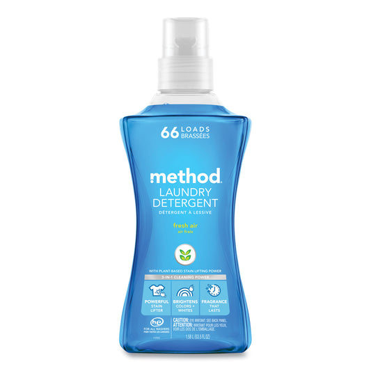 MTH318025 Laundry Detergent, Fresh Air Scent, 53.5 oz Bottle, 4/Carton