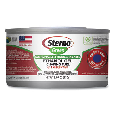 STE20612 Ethanol Gel Chafing Fuel Can, 170 g, 72/Carton STERNO GROUP