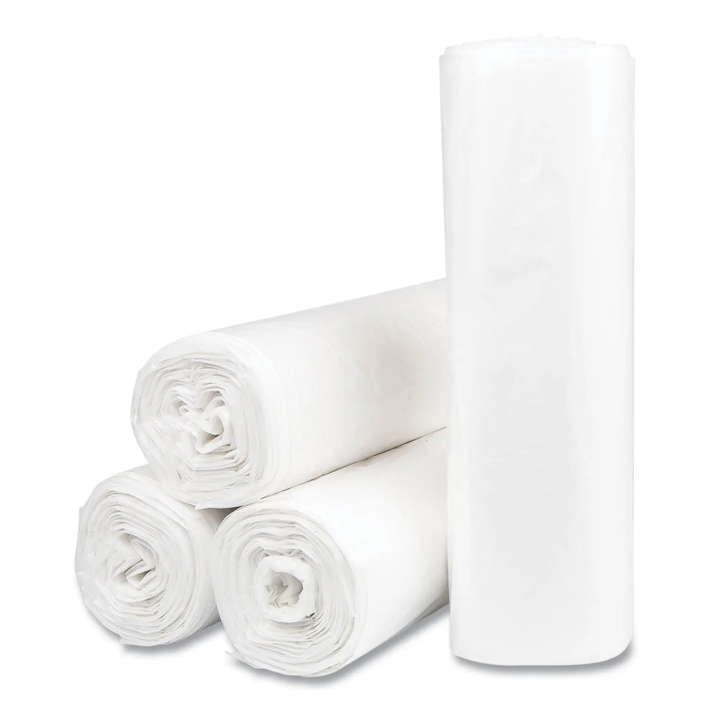 IBSVALH3037N10 High-Density Commercial Can Liner Value Pack, 30 gal, 9 mic, 30" x 36", Natural, Interleaved Roll, 25 Bags/Roll, 20 Rolls/CT Inteplast Group
