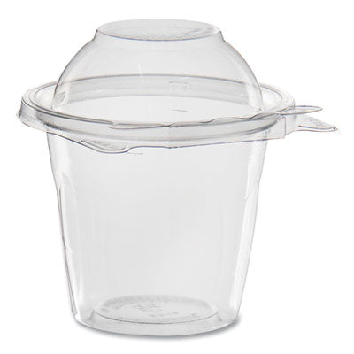 DCCSC12D SafeSeal Tamper-Resistant, Tamper Evident Bowls, Dome Lid, 12 oz, 4.36 x 8.84 x 4.52, Clear, Plastic, 256/Carton