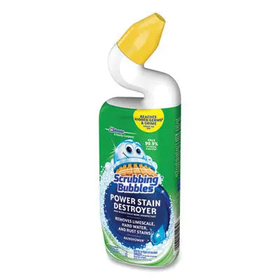 SJN309110EA Power Stain Destroyer Toilet Bowl Disinfectant, Rainshower Scent, 24 oz Bottle SC JOHNSON