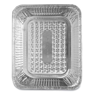 HFA8450 JIF-FOIL Half-Steam Table Pan, Half Size Medium, 2.19" Deep, 10.38 x 12.75, 100/Carton HOFFMASTER