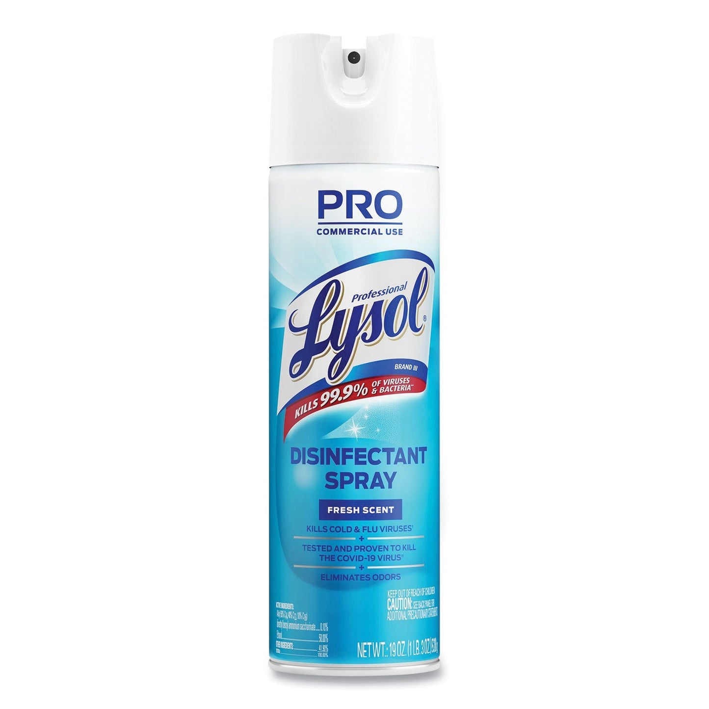 RAC04675EA Disinfectant Spray, Fresh, 19 Oz Aerosol Spray Professional LYSOL Brand