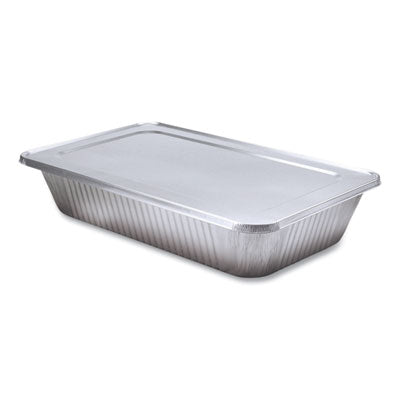 HFA20504550FC Steam Table Pan Lids, Full Curl Edge, Fits Full-Size Pan, 0.62" Deep, 12.87 x 20.81, 50/Carton