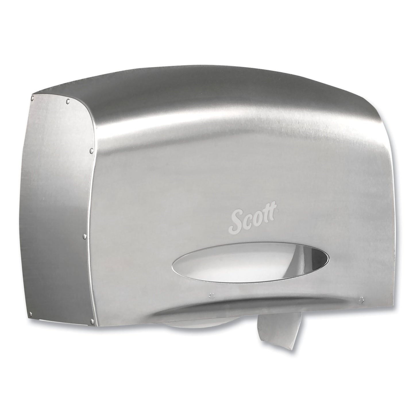KCC09601 Pro Coreless Jumbo Roll Tissue Dispenser, EZ Load, 14.38 x 6 x 9.75, Stainless Steel Scott