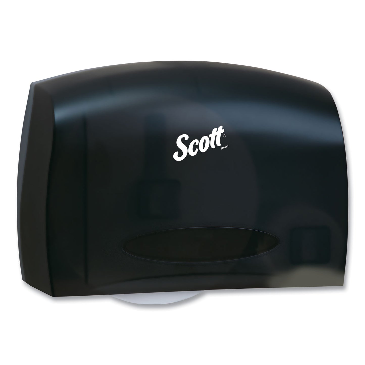 KCC09602 Essential Coreless Jumbo Roll Tissue Dispenser for Business, 14.25 x 6 x 9.75, Black Scott