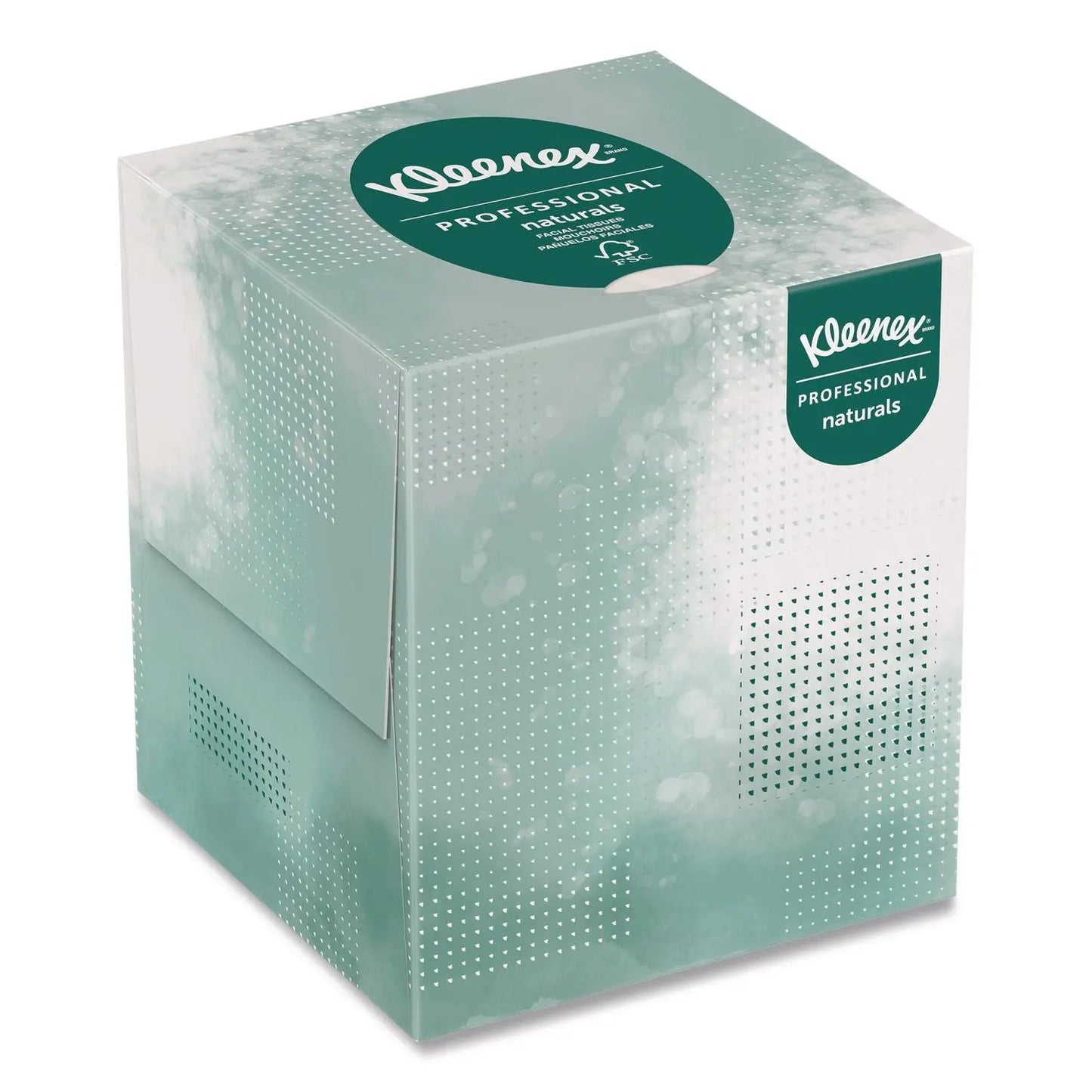 KCC21272BX Naturals Facial Tissue, 2-Ply, White, 90 Sheets/Box Kleenex