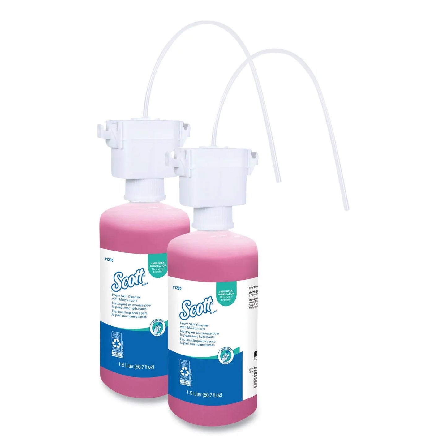 KCC11280 Pro Foam Skin Cleanser with Moisturizers Refill, Citrus Scent, 1.5 L, 2/Carton Scott