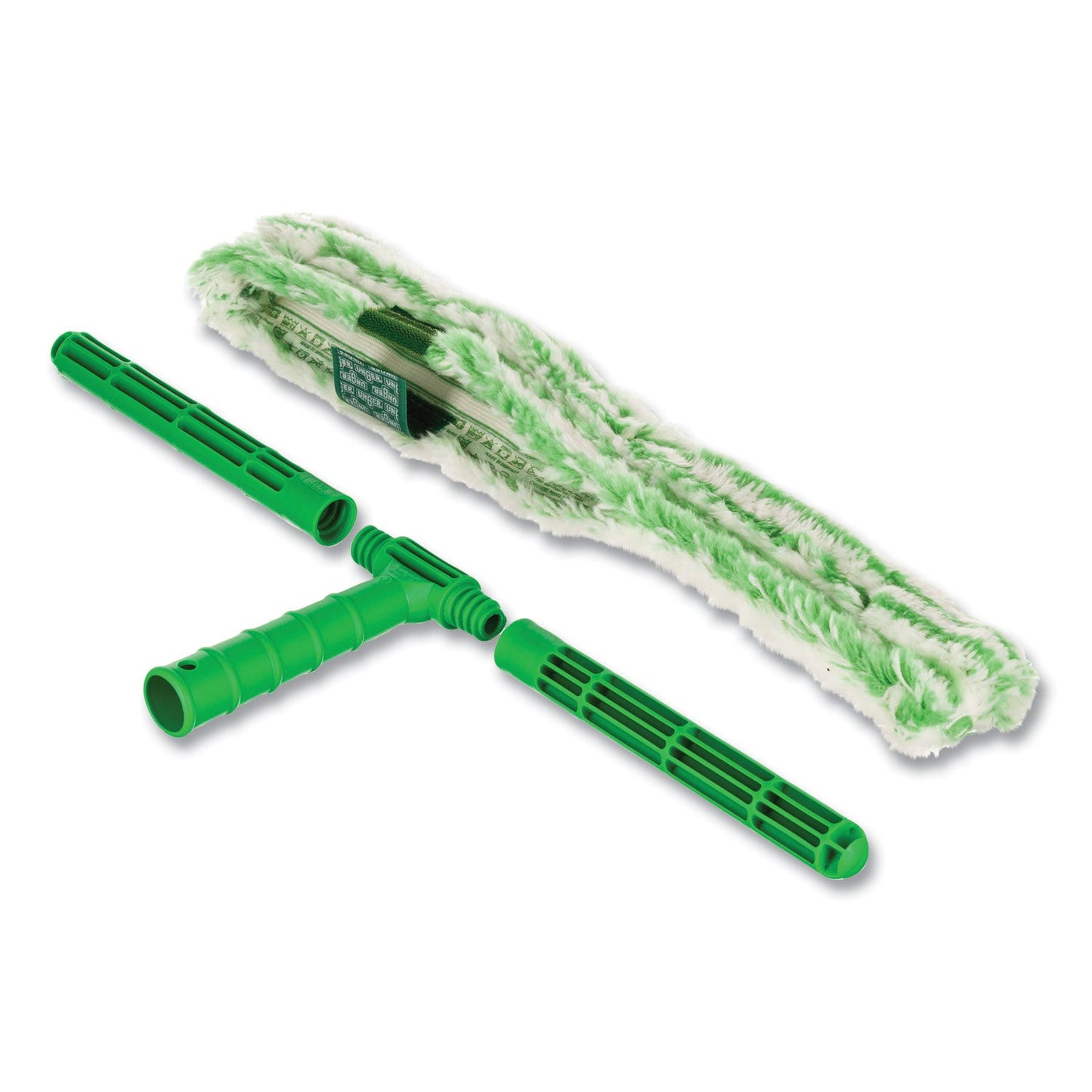 UNGMC450EA Monsoon Plus StripWasher Complete with Green Plastic Handle, Green/White Sleeve, 18" Wide Sleeve Unger