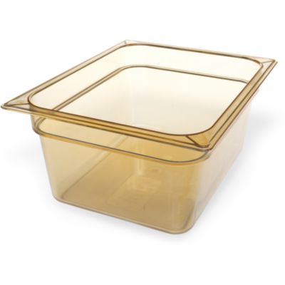 CFS10422B13 StorPlus High Heat Food Pan, 8.7 qt, 10.38 x 12.75 x 6, Amber, Plastic