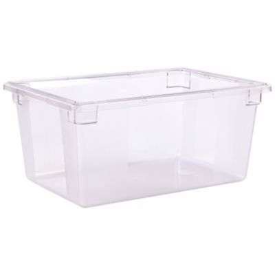 CFS1062307 StorPlus Polycarbonate Food Storage Container, 16.6 gal, 18 x 26 x 12, Clear, Plastic