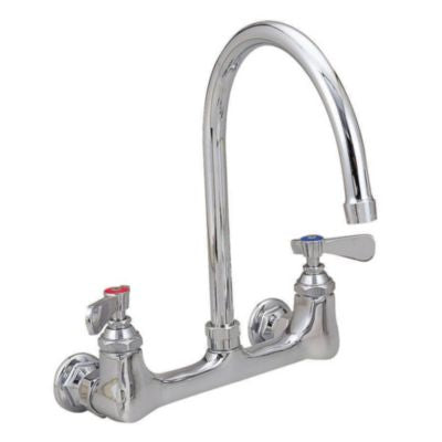 BKEBKFW3GM WorkForce Standard Duty Faucet, 7.88" Height/3" Reach, Chrome-Plated Brass