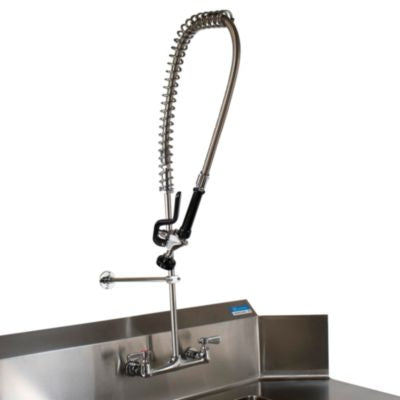 BKEBKFVSMPRWBM WorkForce Prerinse Add-A-Faucet, 8" Height, Chrome