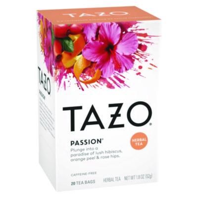 TZO20045 Tea Bags, Passion, 20/Box, 6 Boxes/Carton