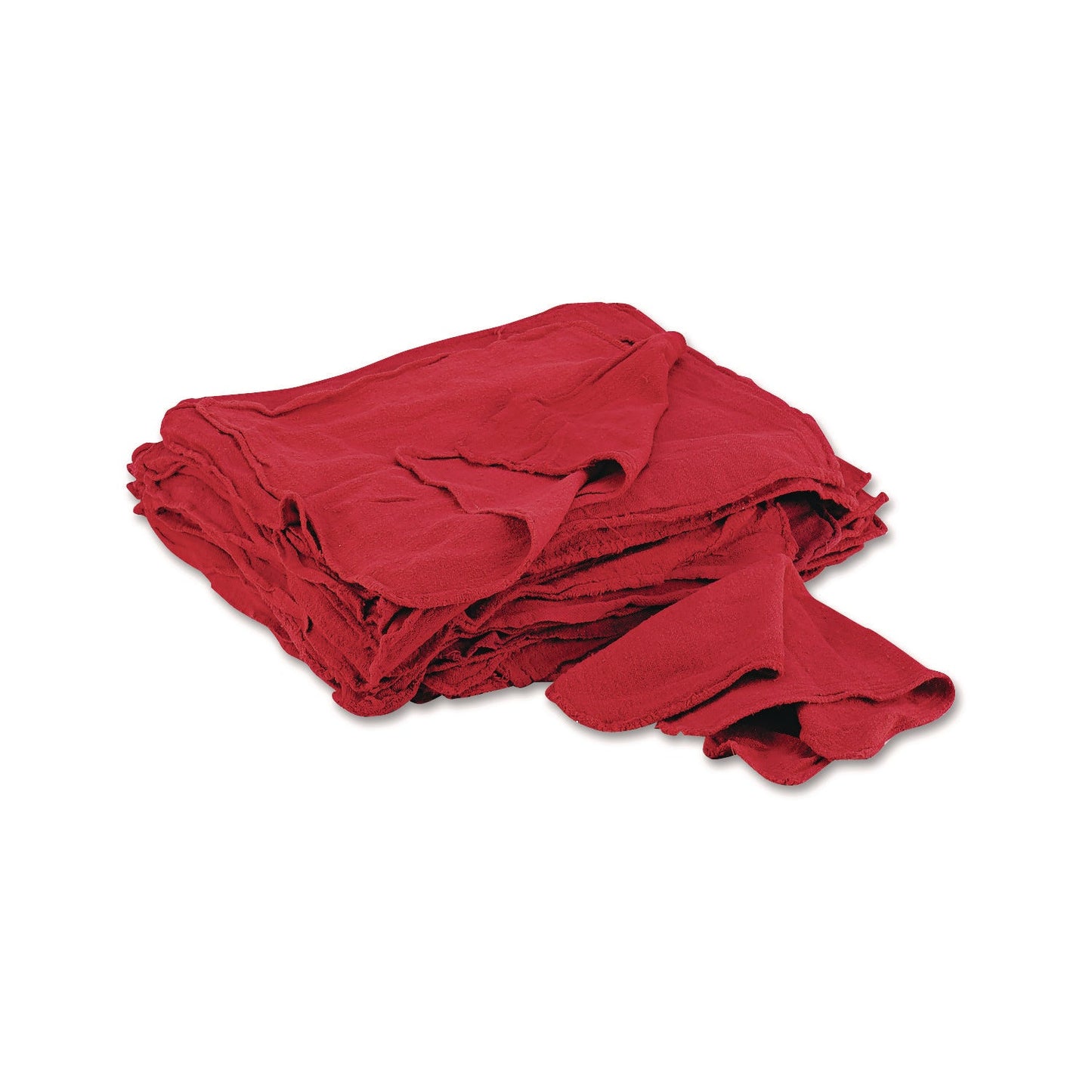 UFSN900RST Red Shop Towels, Cloth, 14 X 15, 50/pack General Supply
