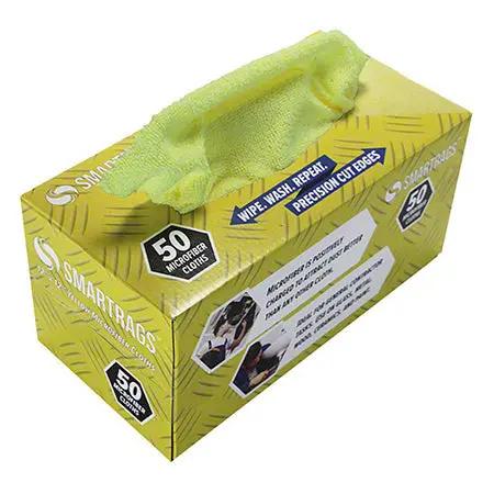 SmartRags Microfiber Cloths-50/box 12x12 Monarch