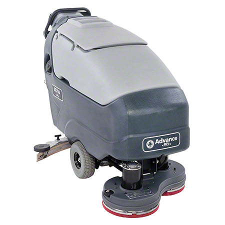Advance SC750 Walk-Behind Scrubber for Commercial Floor Cleaning and Maintenance