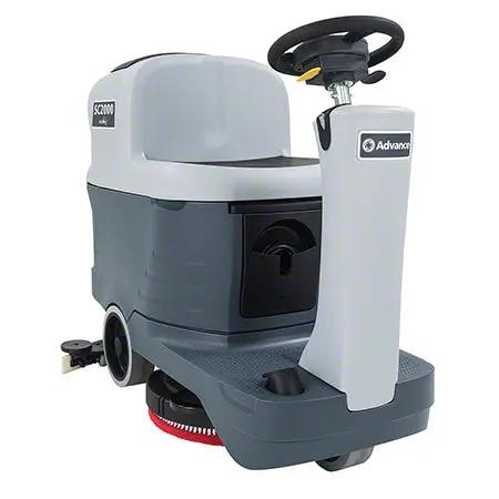 Advance SC2000 X20D Micro Rider Scrubber w/EcoFlex - 20" Disc Floor Cleaner Advance